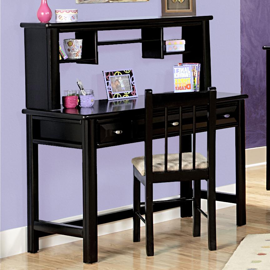 Trendwood Laguna Three Drawer Student Desk with Hutch Conlin's
